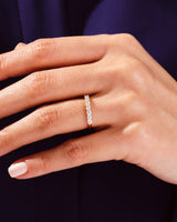 U-Prong Seven Stone Anniversary Band (0.70 CT TW)