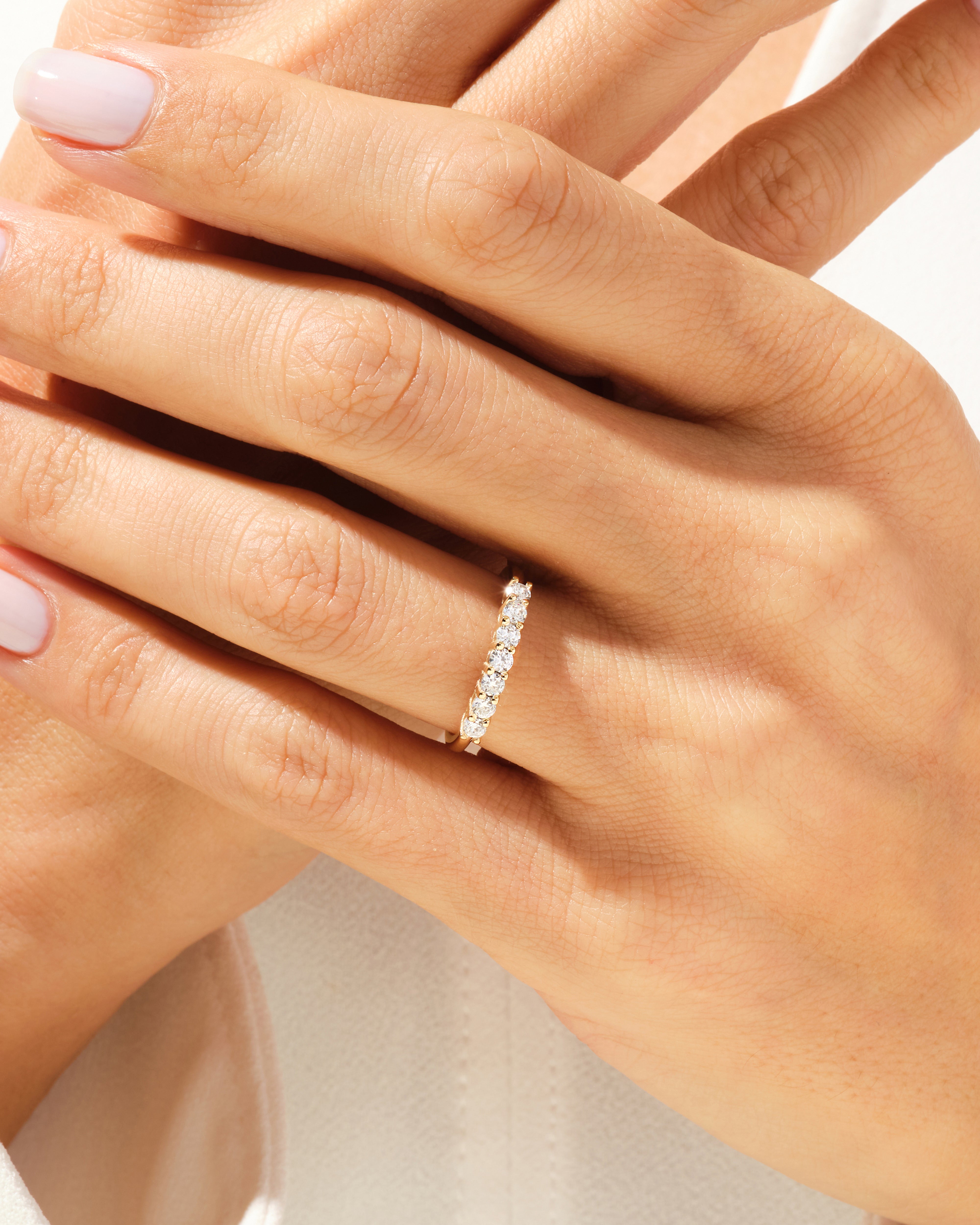 Classic Seven Stone Anniversary Band (0.35 CT TW)