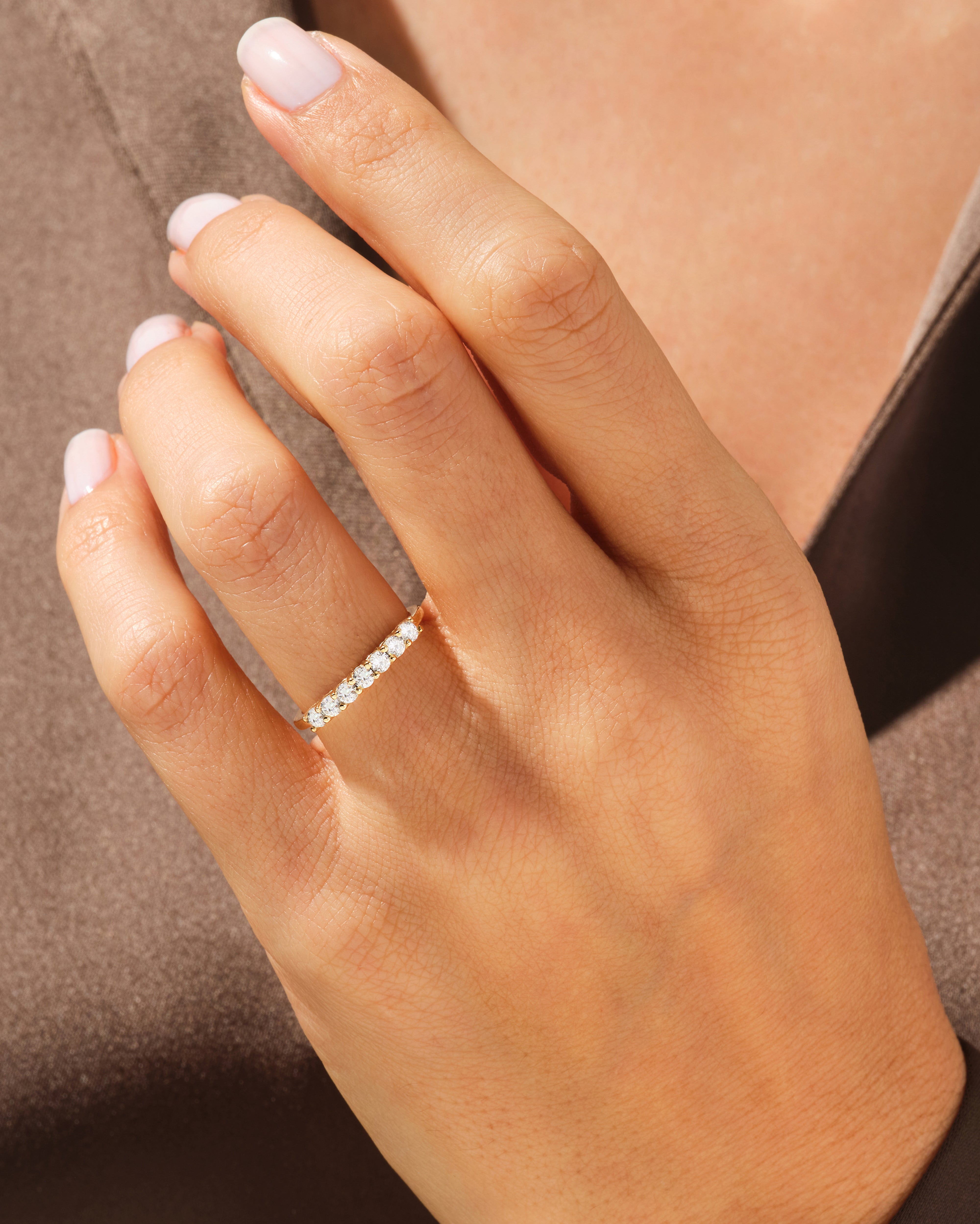 Classic Seven Stone Anniversary Band (0.35 CT TW)