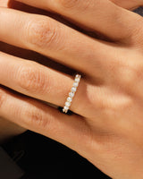 Nine Stone Trellis Anniversary Band (0.45 CT TW)
