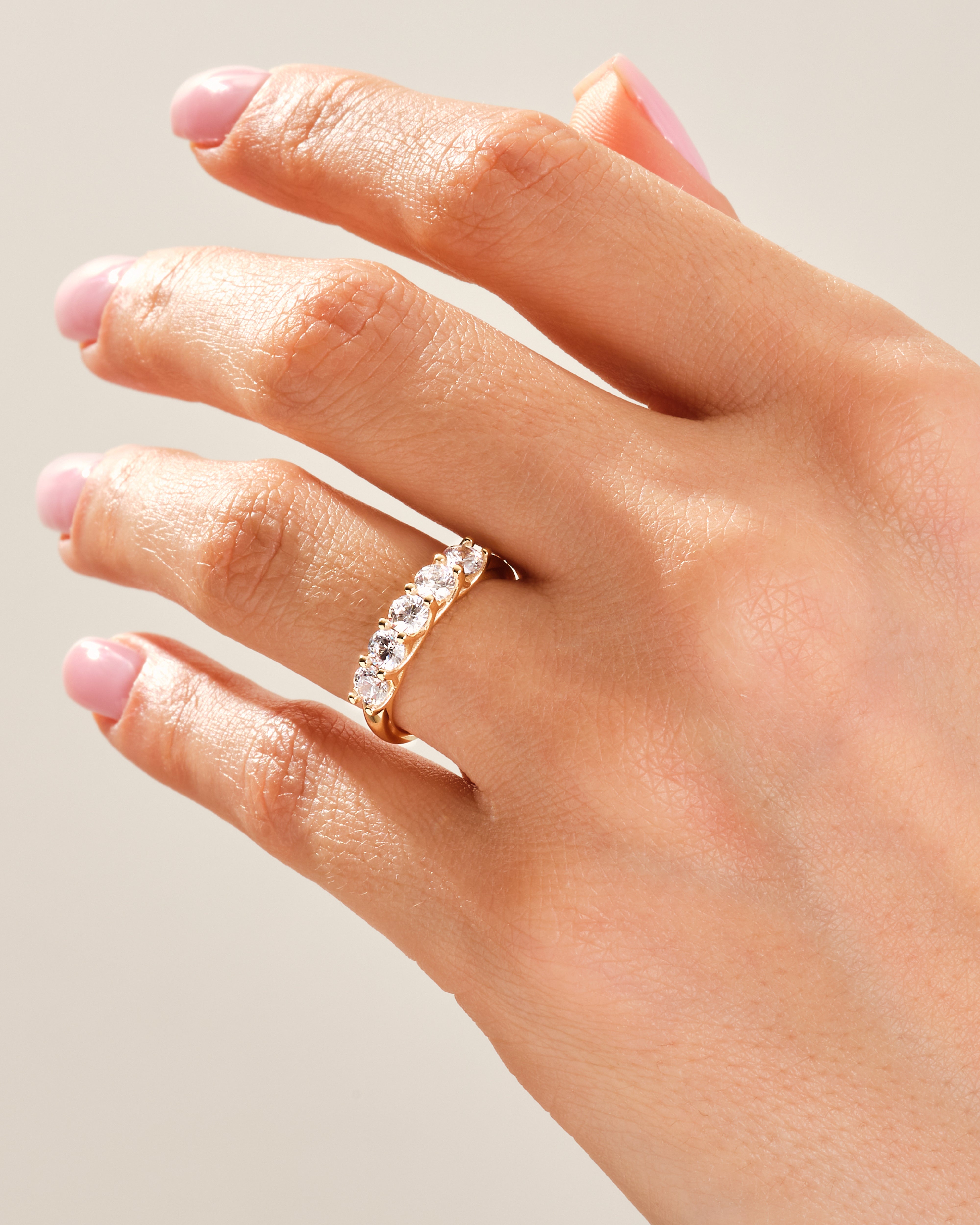 Five Stone Trellis Anniversary Band (1.00 CT TW)