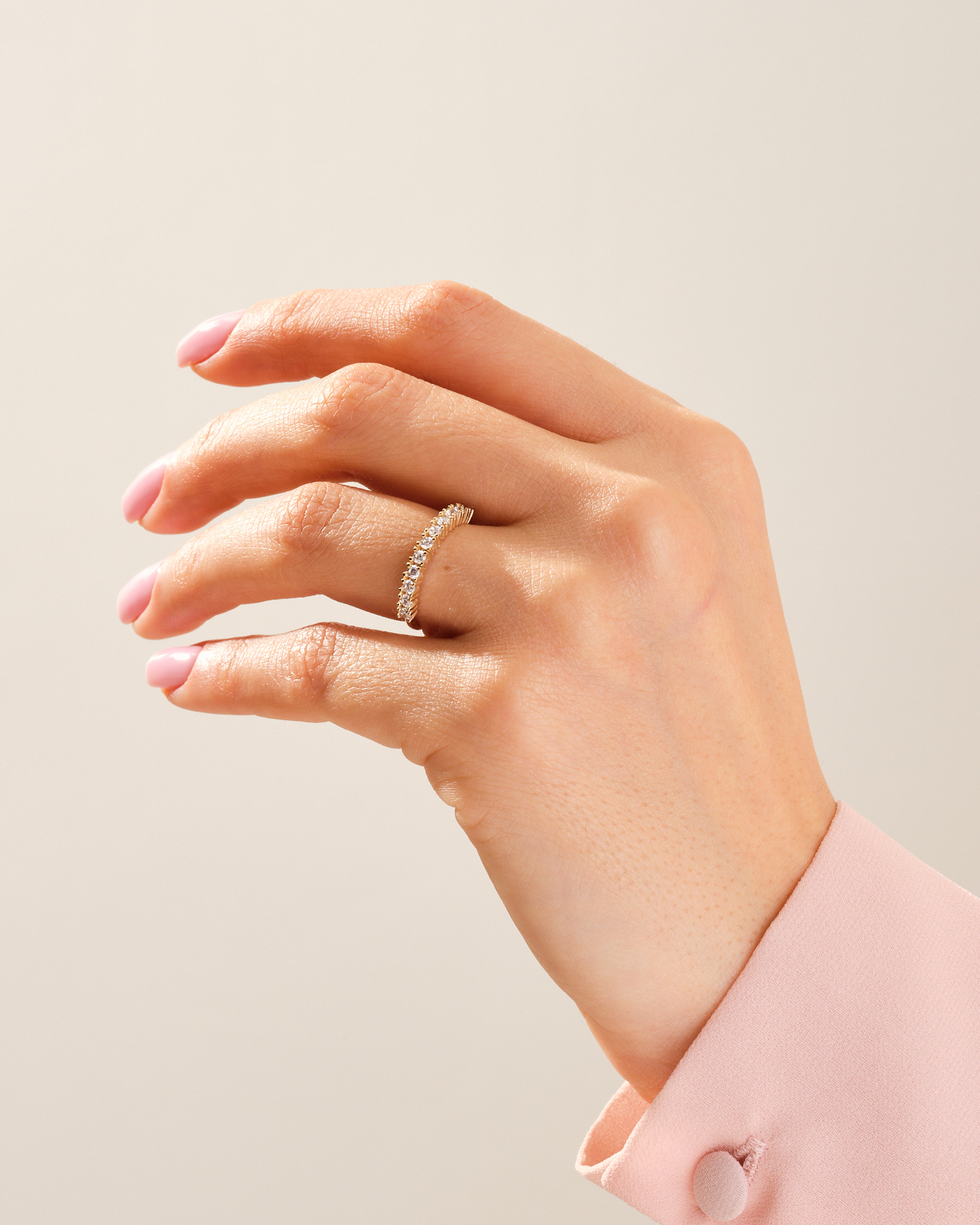 Eleven Stone Basket Anniversary Band (0.33 CT TW)
