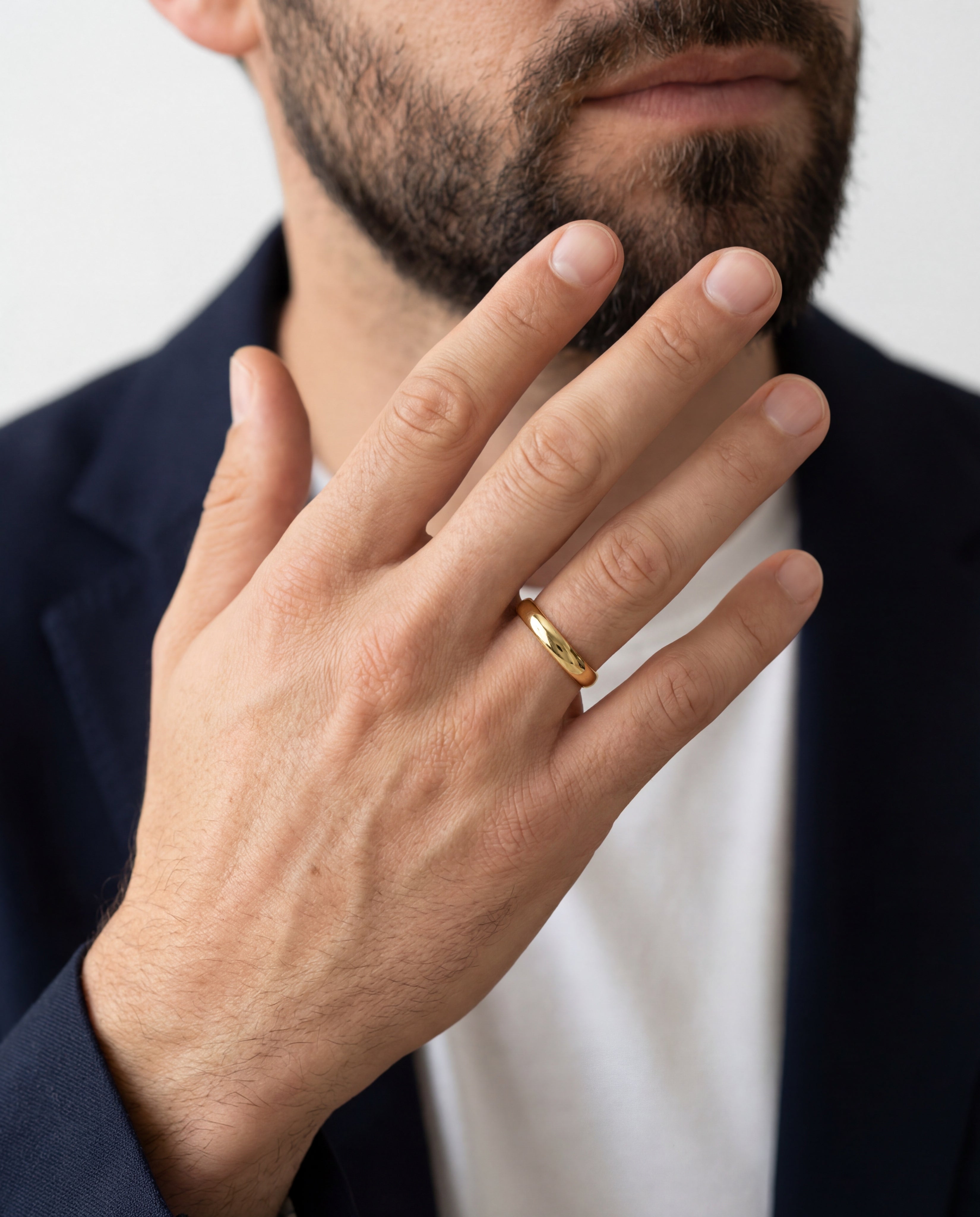5mm Classic Dome Men's Wedding Band
