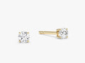 Round Cut Stud Earrings (0.25 ct tw)