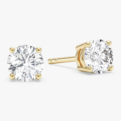 Round Cut Stud Earrings (1.00 ct tw)
