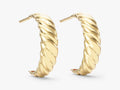 Bold Croissant Hoops