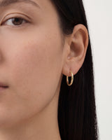 Medium Plain Hoop Earrings