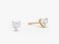 Heart Cut Stud Earrings (0.25 ct tw)