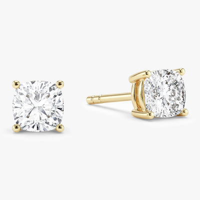 Cushion Cut Stud Earrings (1.00 ct tw)