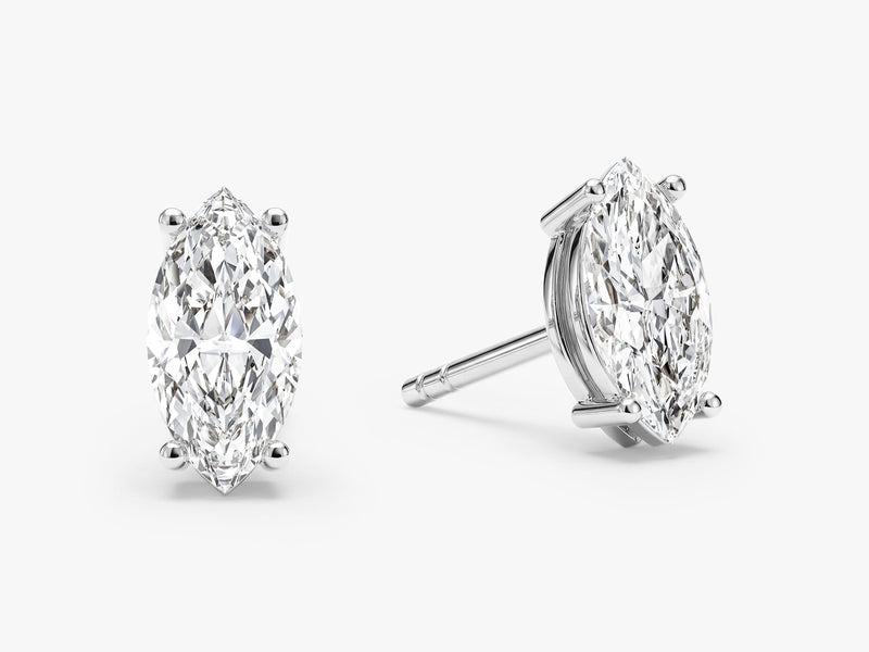 Marquise Cut Stud Earrings (1.00 ct tw)