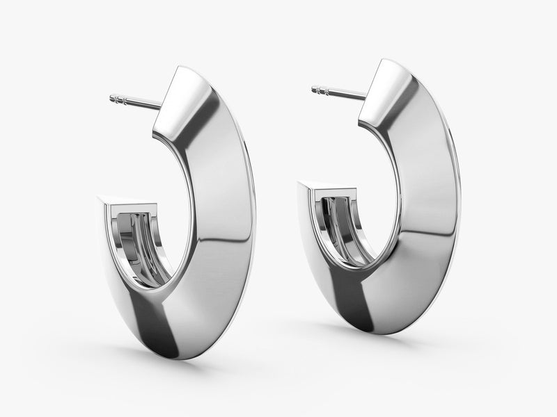 Bold Layered Hoop Earrings