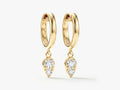 Teardrop Hoop Earrings