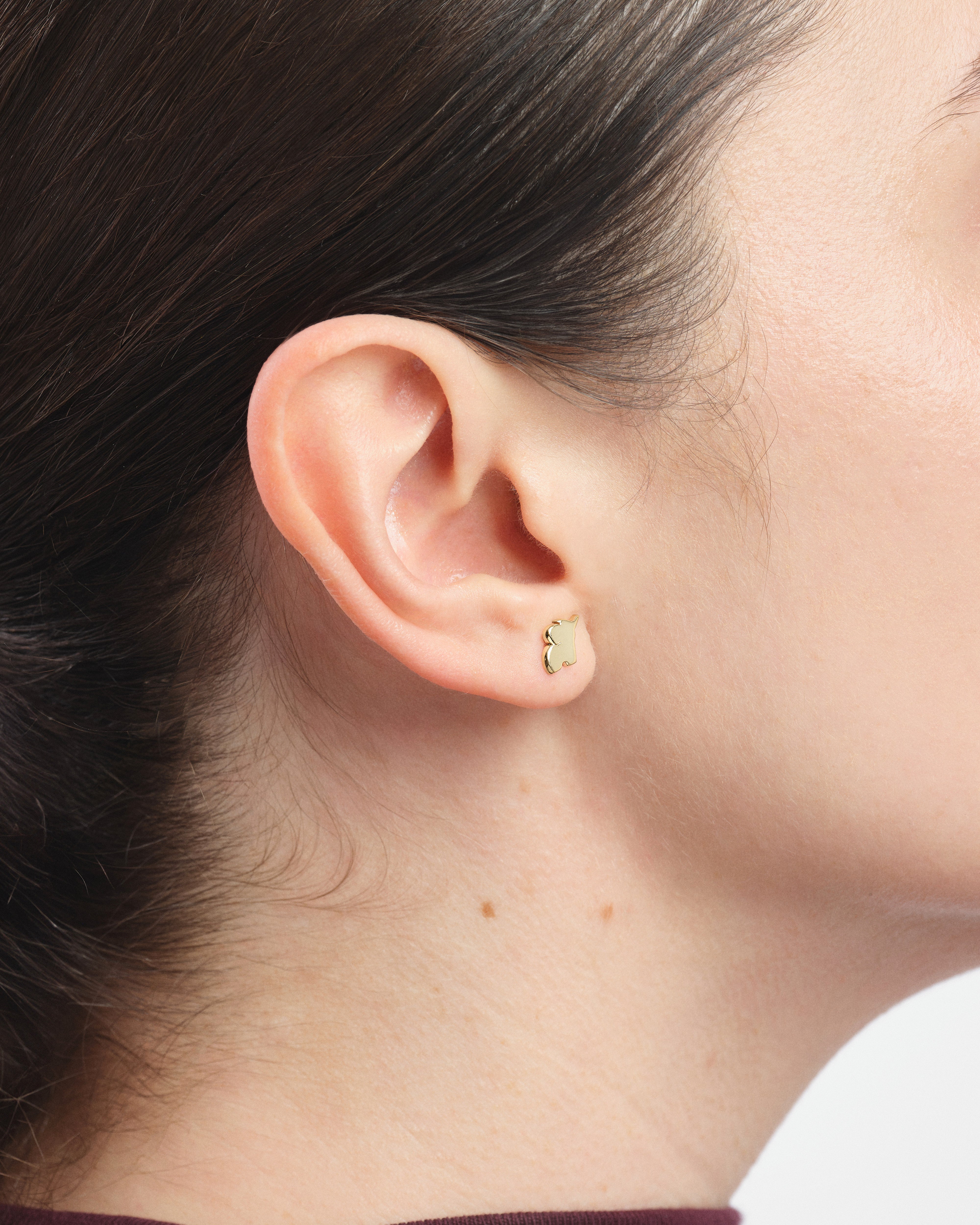 Elephant Stud Earrings