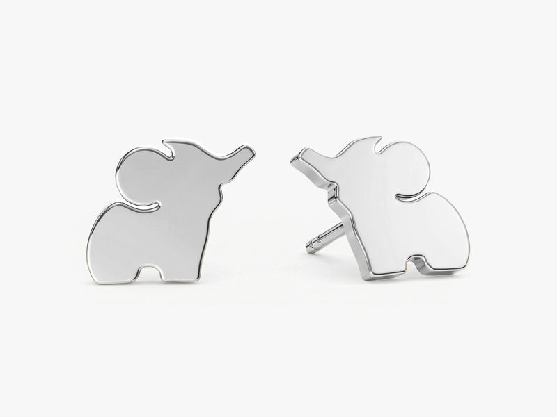 Elephant Stud Earrings