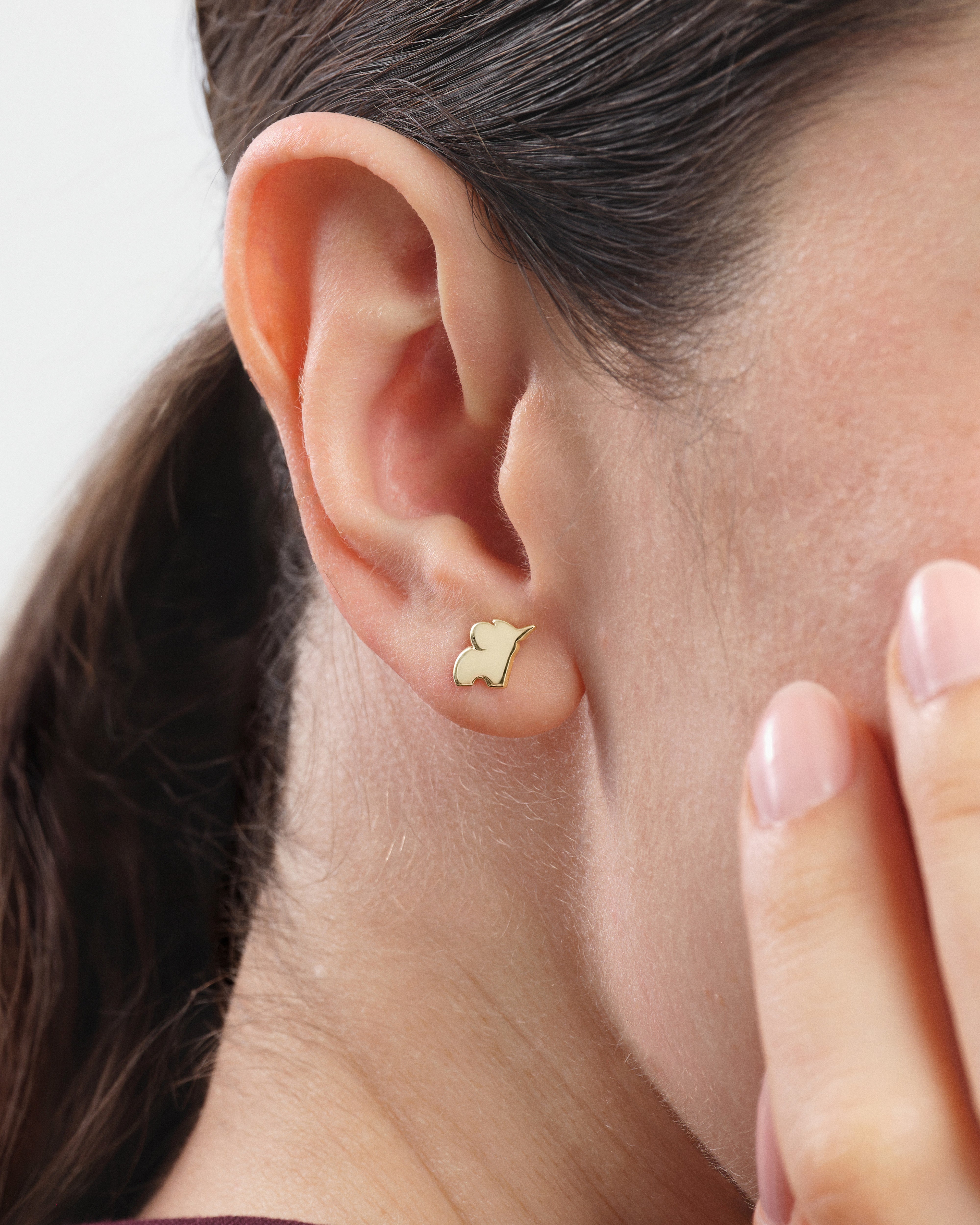 Elephant Stud Earrings