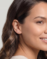 Pave Cross Earrings