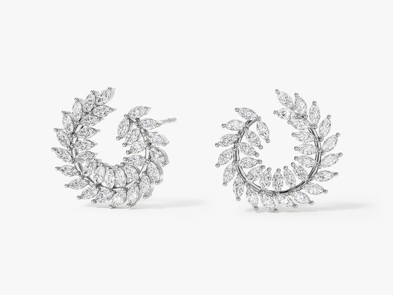 Olive Leaf Earrings