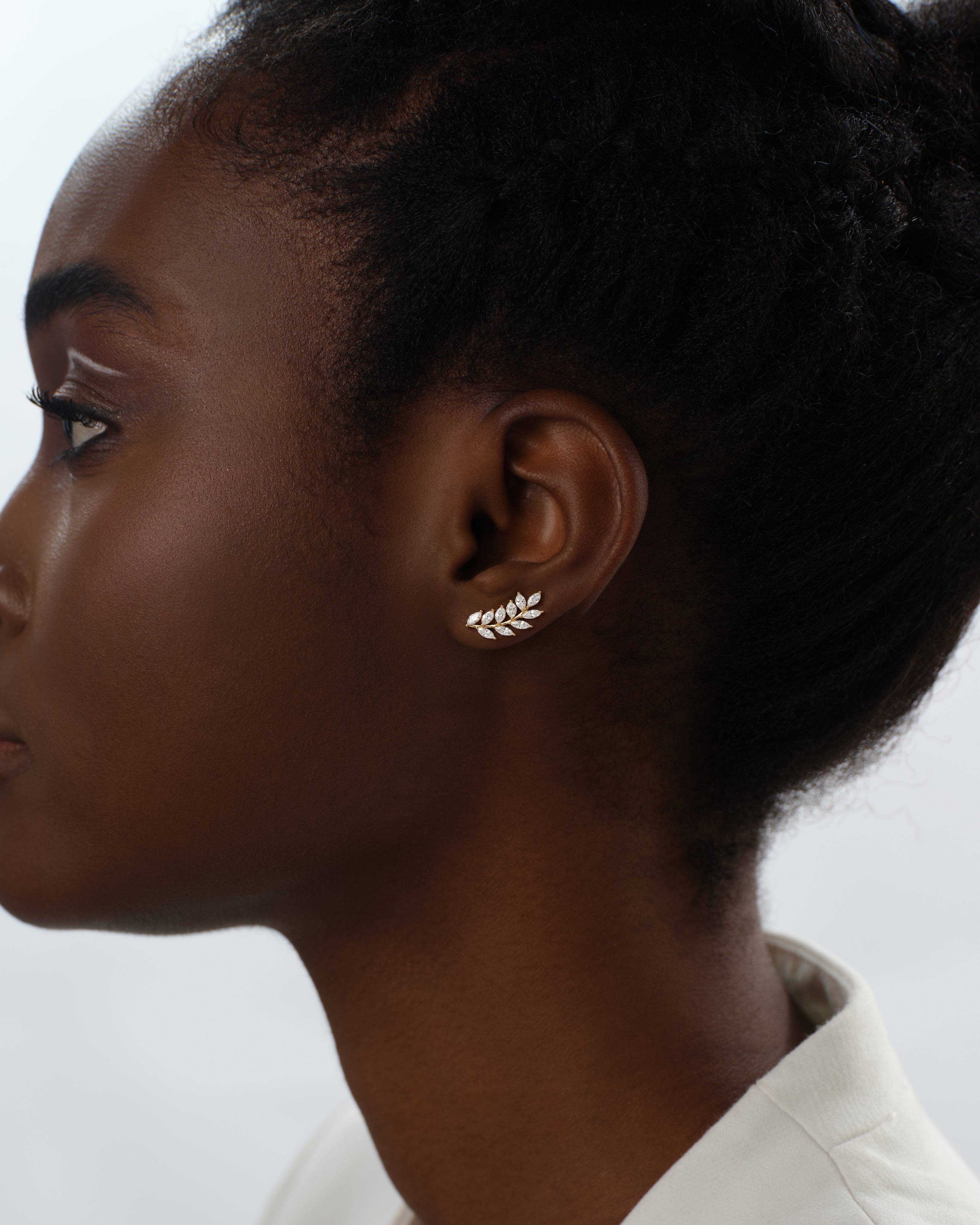 Climber Leaf Earrings