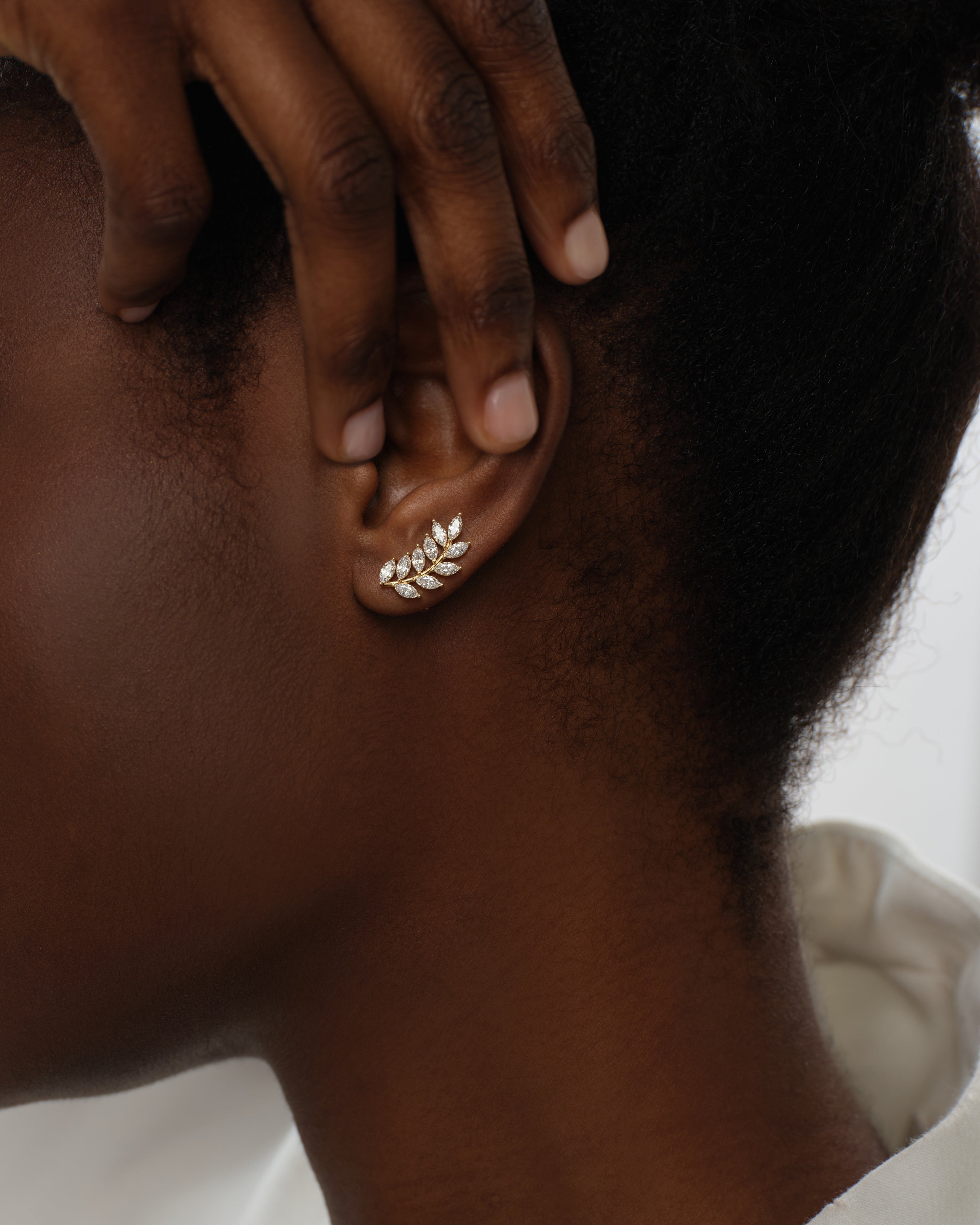 Climber Leaf Earrings