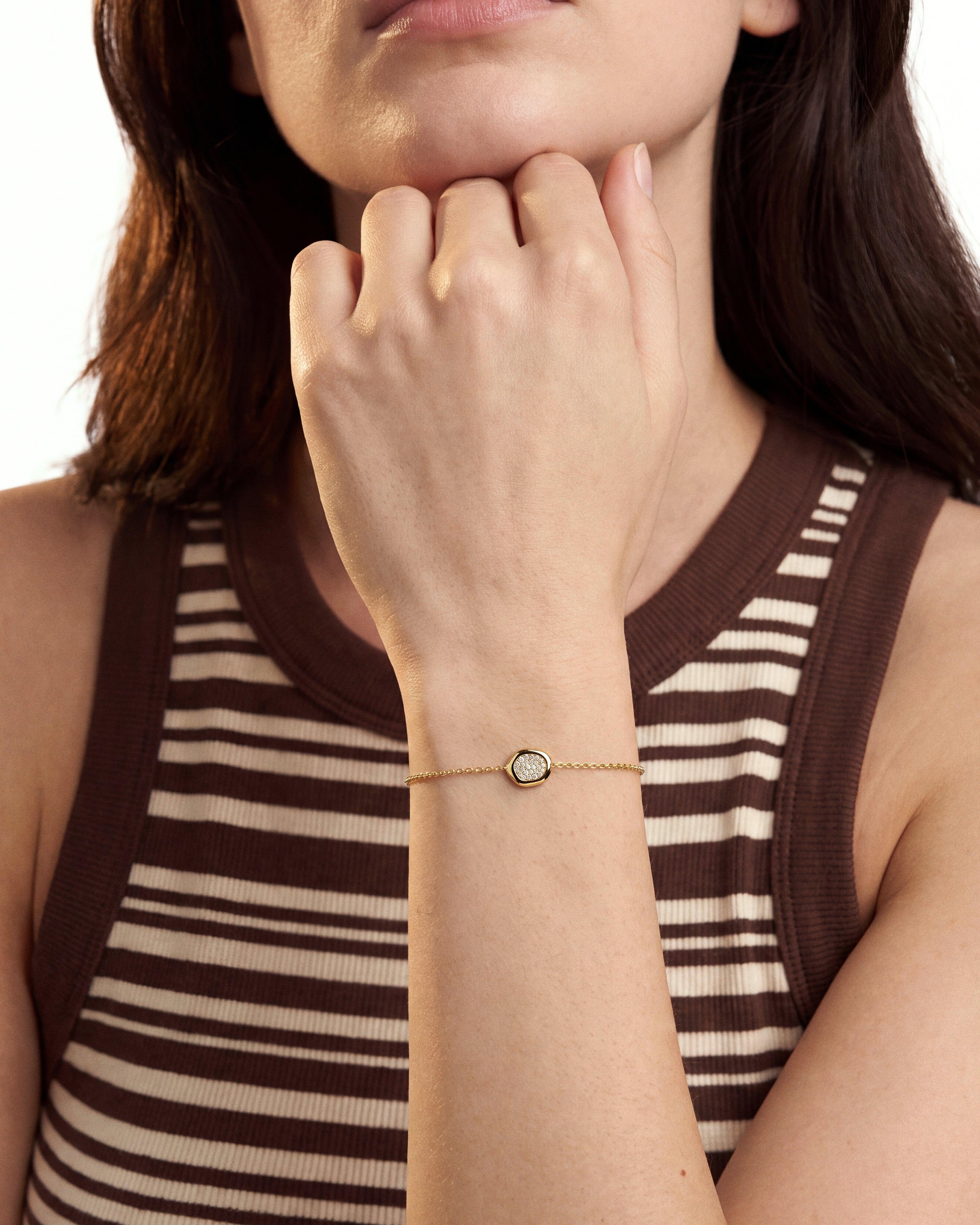 Pebble Pave Bracelet