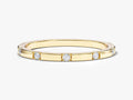 Pave Set Nine-Stone Ring
