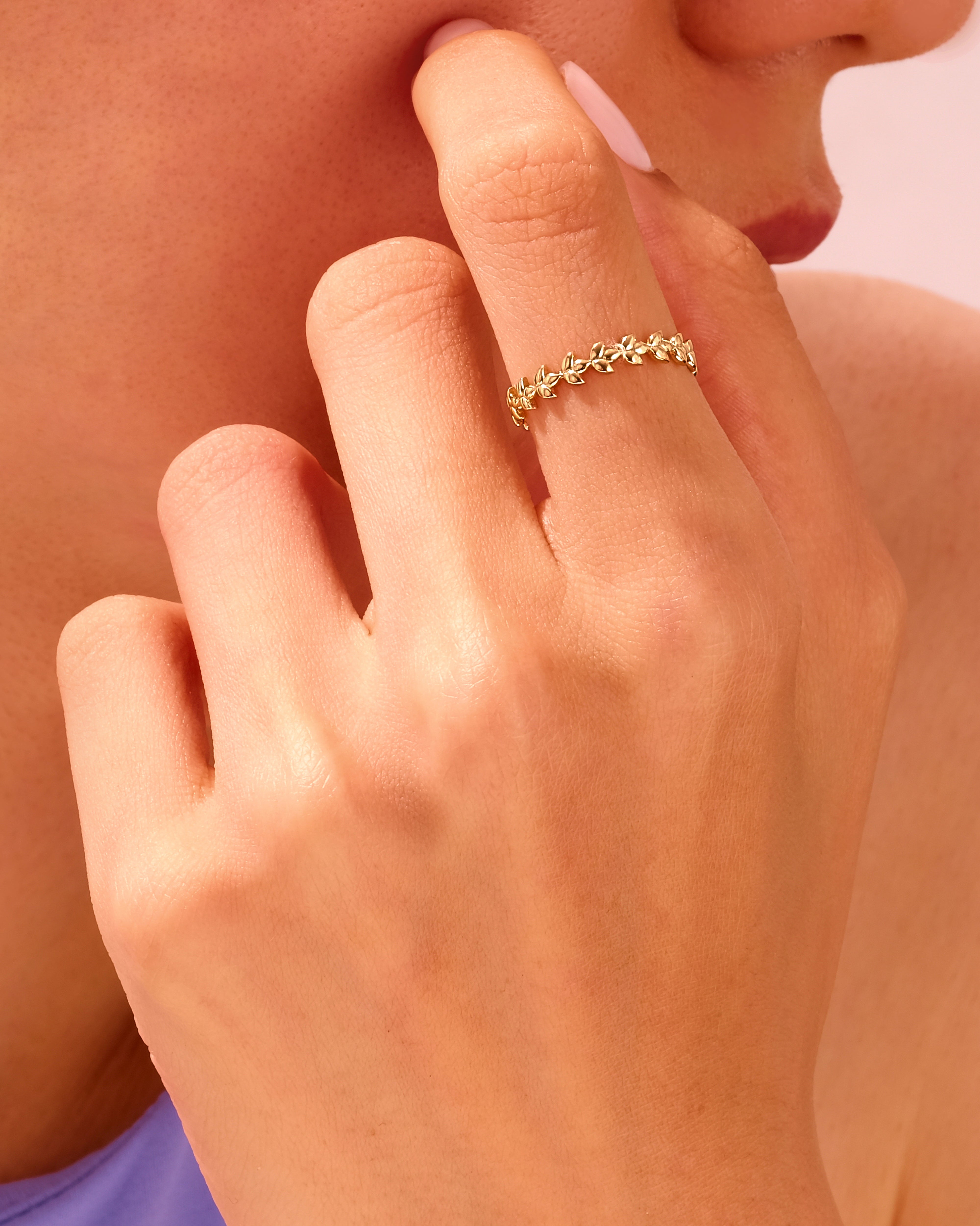 Olive Leaf Ring