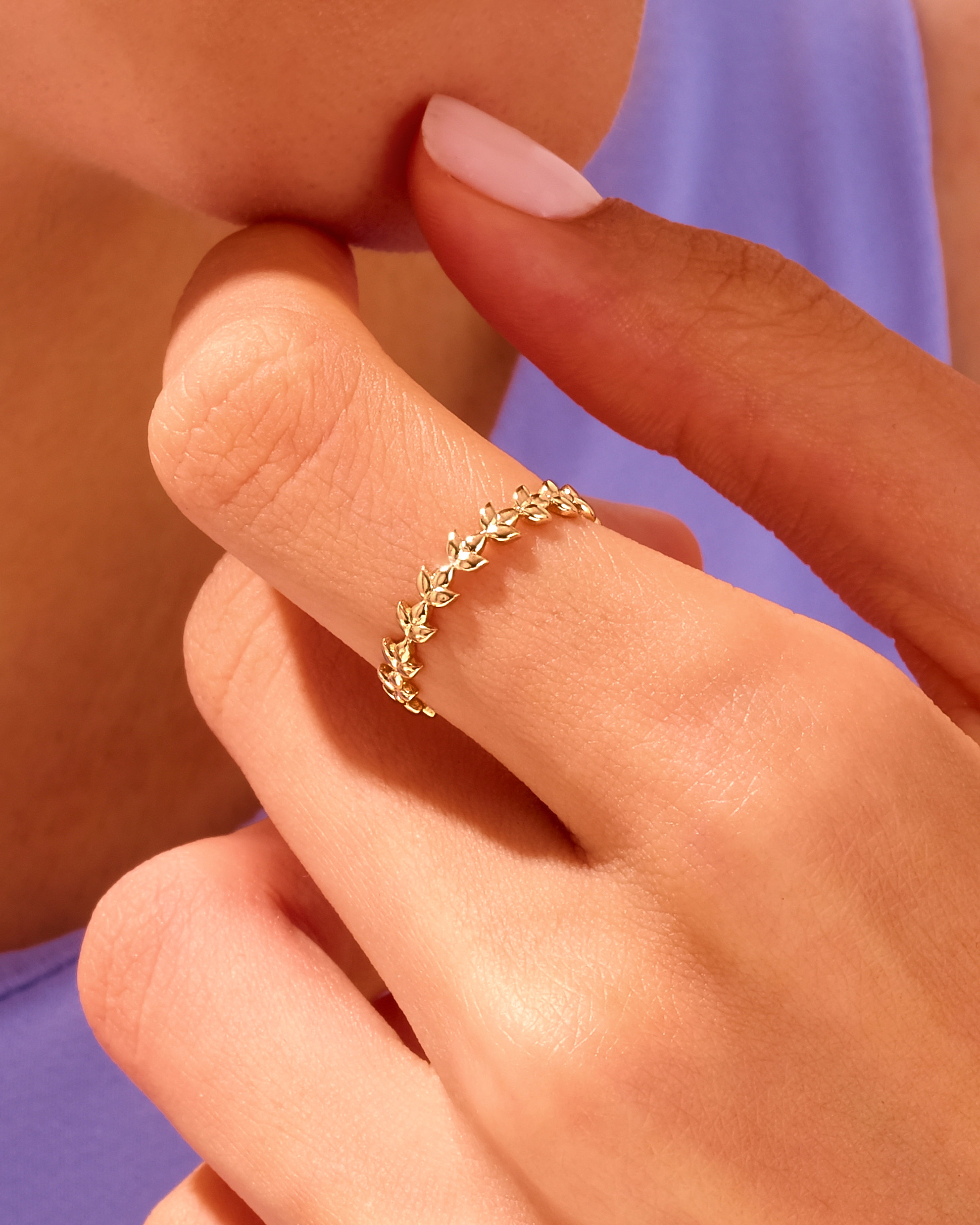 Olive Leaf Ring