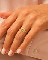 Dainty Personalized Signet Ring