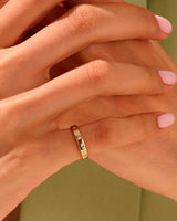 Star Half Eternity Ring