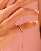 Wavy Round Ring