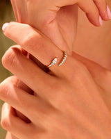 Open Snake Ring