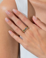 Infinity Family Birthstone Ring