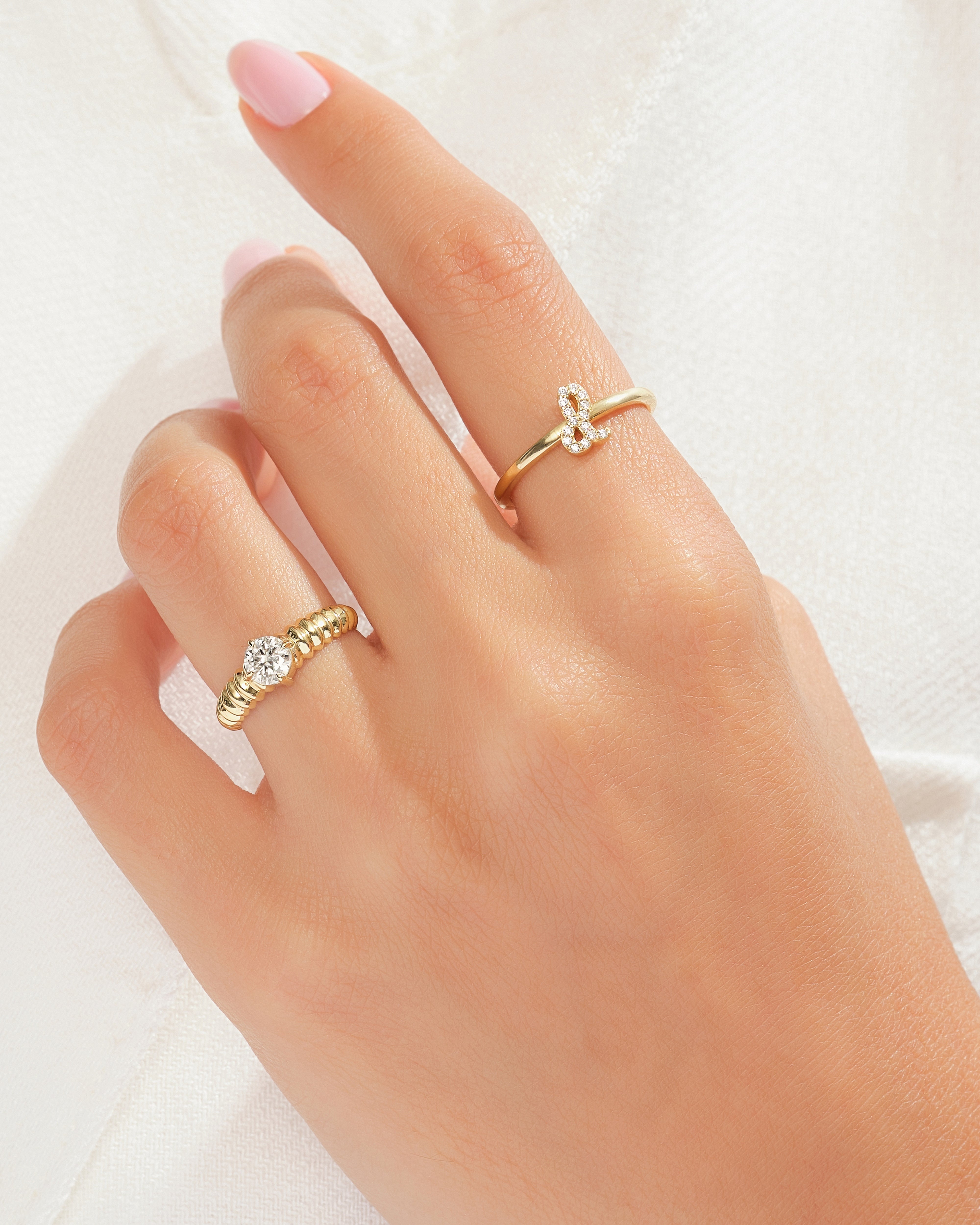 Croissant Promise Ring