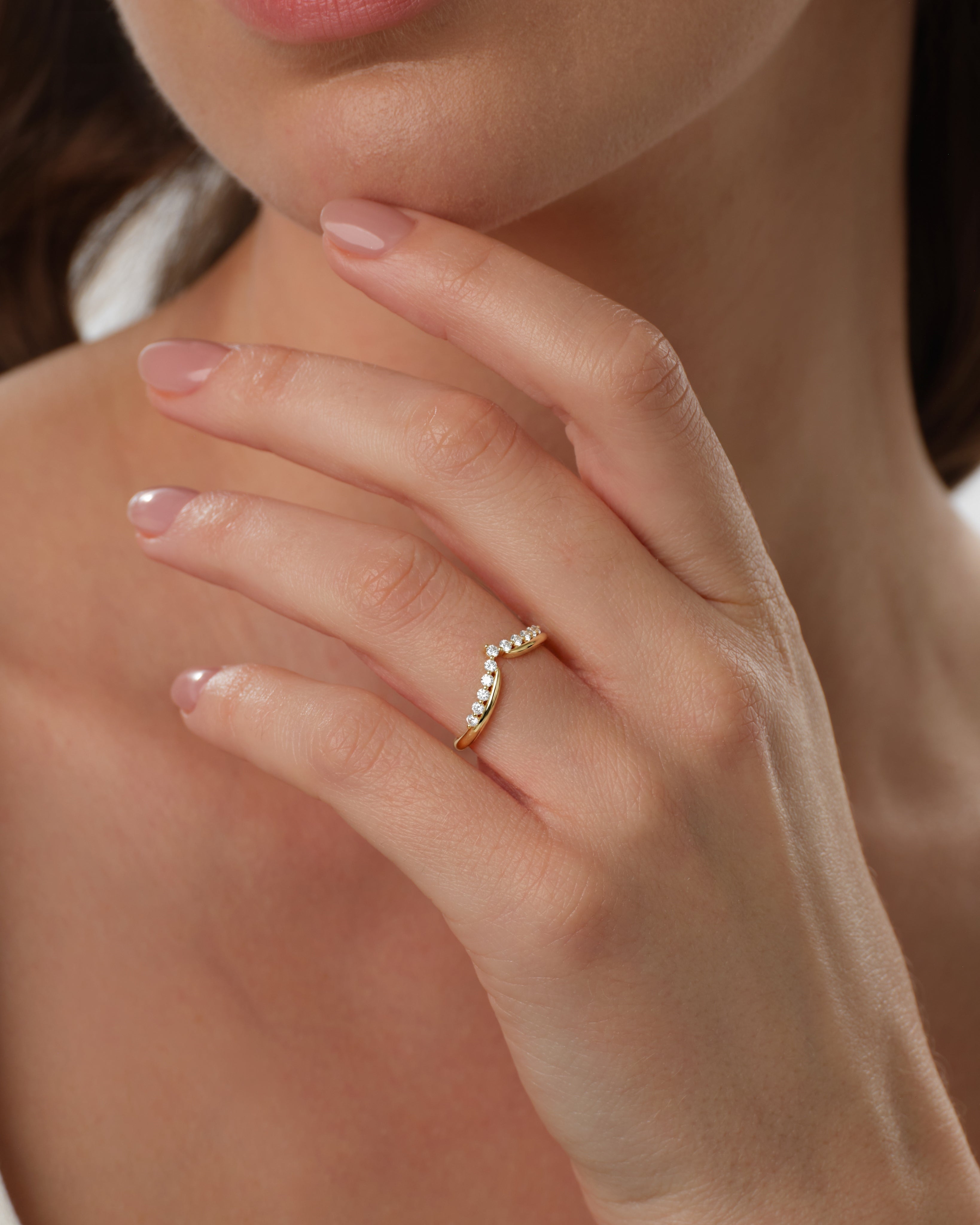 Stella Nesting Wedding Band (0.20 CT TW)