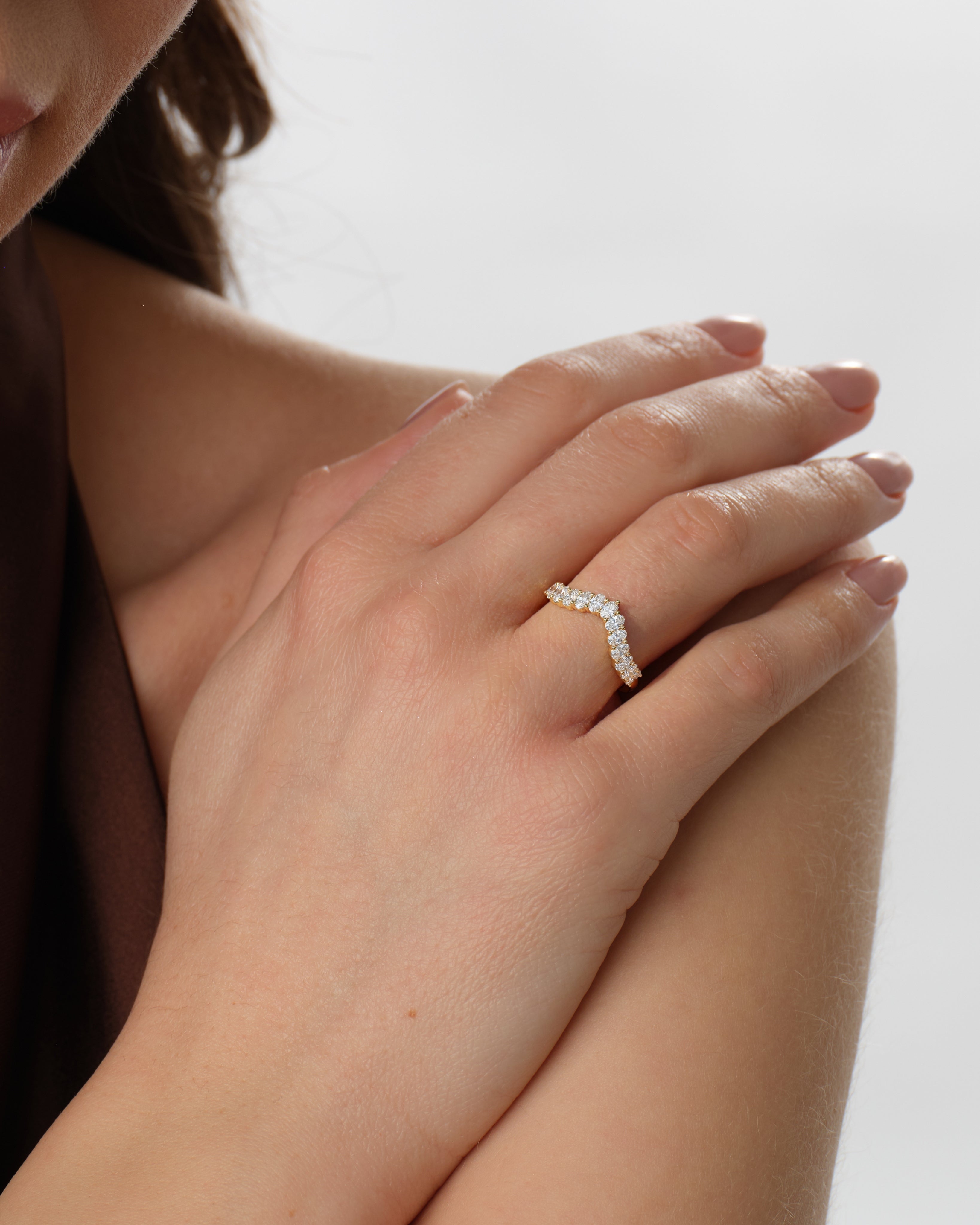 Harmony Nesting Wedding Band (0.70 CT TW)