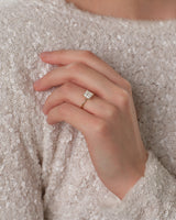 Princess Cut Solitaire Lab Grown Diamond Engagement Ring (1.50 CT)