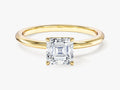 Asscher Cut Solitaire Lab Grown Diamond Engagement Ring (1.00 CT)