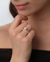 Heart Cut Solitaire Lab Grown Diamond Engagement Ring (1.50 CT)