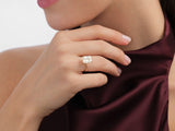 Radiant Cut Solitaire Lab Grown Diamond Engagement Ring (3.00 CT)
