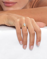 Marquise Cut Solitaire Moissanite Engagement Ring (2.00 CT)