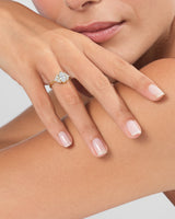 Vintage Cluster Marquise Cut Moissanite Engagement Ring (1.00 CT)