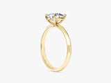 Knife Edge Cushion Lab Grown Diamond Engagement Ring (1.50 CT)