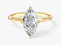 Knife Edge Marquise Moissanite Engagement Ring (1.50 CT)