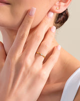 Six Prong Solitaire Promise Ring