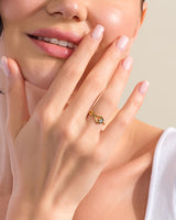Infinity Solitaire Promise Ring