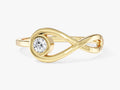 Infinity Solitaire Promise Ring