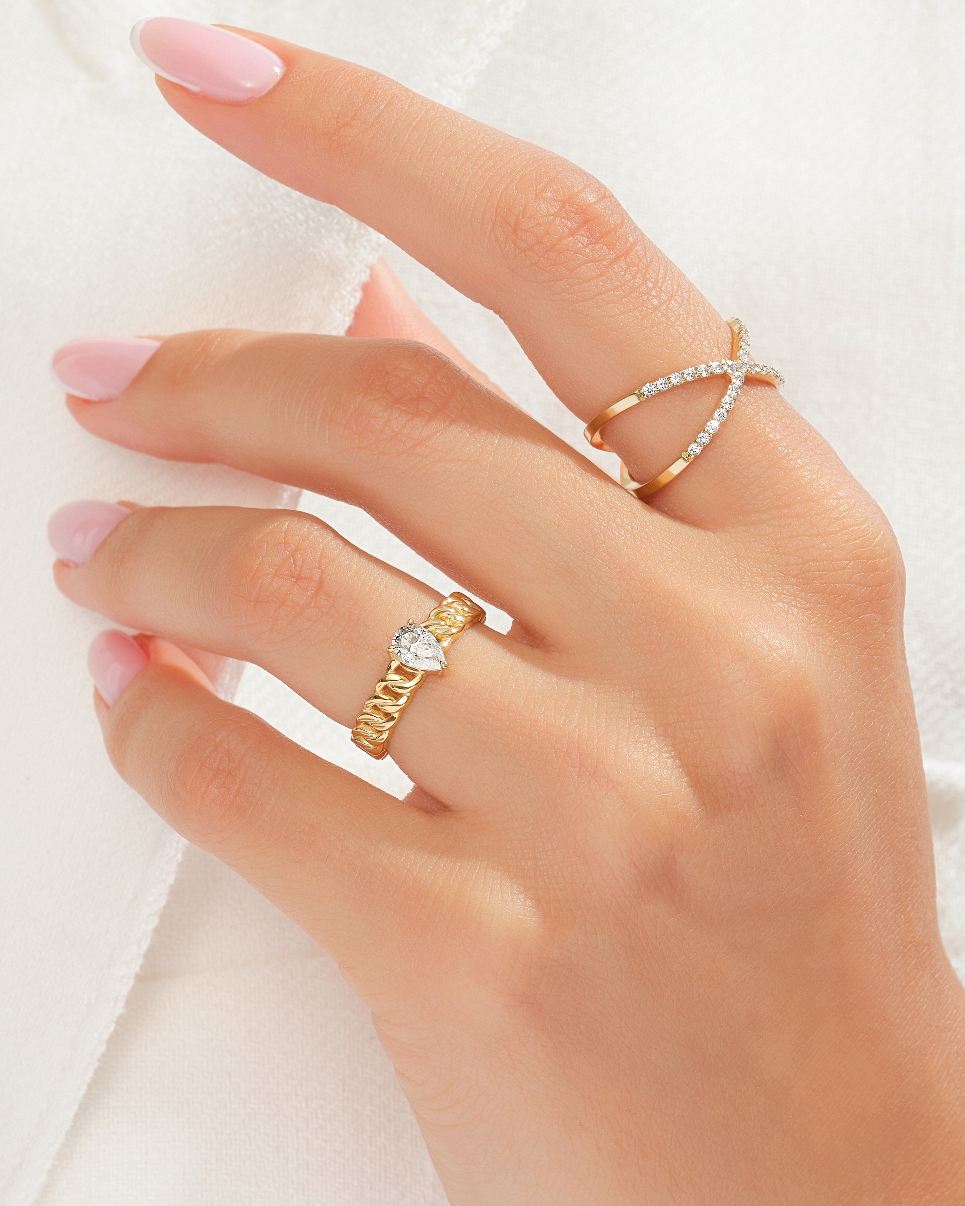 Chain Link Promise Ring