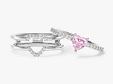 Trio Engagement Ring