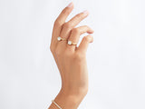 Knot Moissanite Engagement Ring