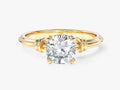 Knot Moissanite Engagement Ring